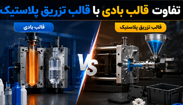 قالب بادی چیست و چه تفاوتی با قالب تزریق پلاستیک دارد؟